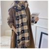 New Winter Scarf Cashmere Brand Women Shawl Luxury Plaid Thick Warm Pashmina Wrap Hijab Foulard Bufanda Female Stoles
