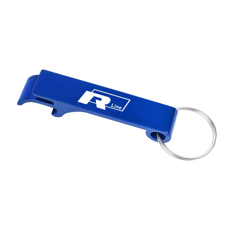 1Pcs Portable Beer Bottle Opener Keychain Accessories For VW GTI Polo Golf Passat B6 Tiguan Jetta T-ROC Touareg Taigo CC Hub Cap ulvn02