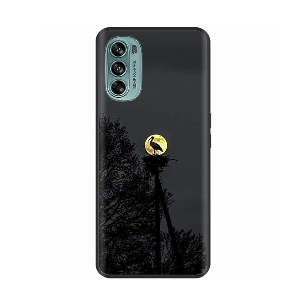 Чехол для Moto G62 5G Чехол Милый Мультяшный Принт Мягкий Черный Силикон Чехлы для Телефона Для Motorol Moto G62 G 62 Чехол Ударопрочный Fundas