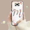 Цветочный узор в виде листьев и букв для Xiaomi Poco X3 Nfc X4pro X5 M3 для Mi 12 13 11 10 10t 8 Note10 Lite 11ultra 11t Pro F1 чехол
