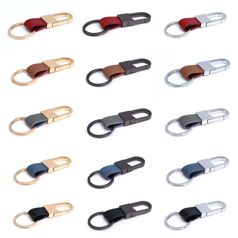 Jewelry Gift Leather Strap Lanyard Car Keyring Keyholder PU Leather Keychain Key Chain Fashion