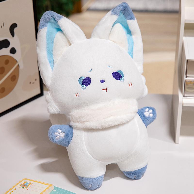 Кавайные пушистые лисы Плюшевые игрушки Лисы Сквиши Мягкие игрушки Лисы Куклы Подарки на День Рождения для объятий