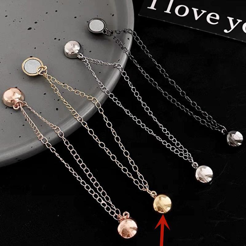 Регулируемая магнитная пряжка для бесшовных брюк и изменения длины манжет