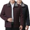 Men's Winter Cotton Padded Clothes Plus Plush Cotton Padded Clothes Leisure Coat Cotton Padded Jacket Men's Simplicity