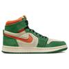 Air Jordan 1 High Zoom Comfort 2 Pine Green Женские кроссовки Muslin Black Orange-Blaze DV1305-308