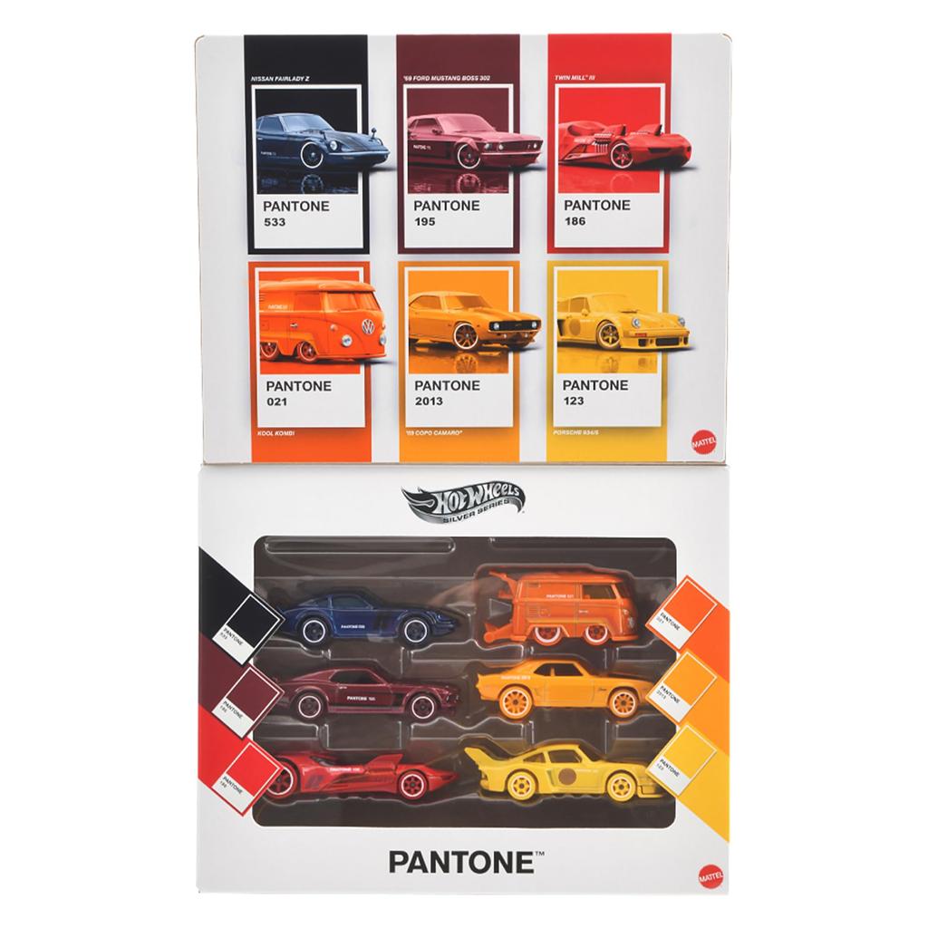 Hot Wheels Pantone Assortment Sunset Race 6 Miniature Ages Multi-Pack - Ride-on Toys, Cars, 3+, Multi-pack JNK94-986A