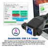 U3-087 5Gbps USB 3.0 Type-B Female To USB3.0 Micro-B Male Extension Cable for Disk SSD Camera Data 30cm