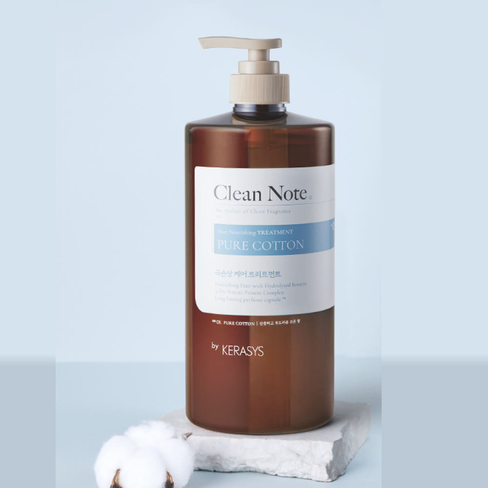 KERASYS Clean Note Perfumed Treatment Pure Cotton 1L