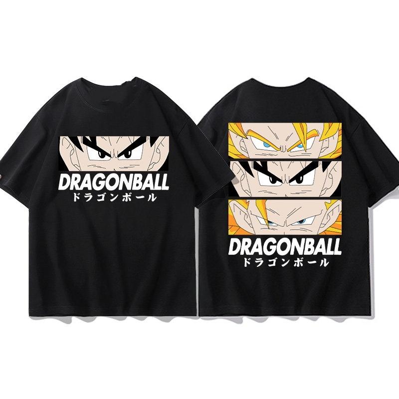 The Ultimate Outfit for Anime Fans Adult and Children Dragon Ball Z Classic Character Trendy Cotton Shortsleeve Tshirt