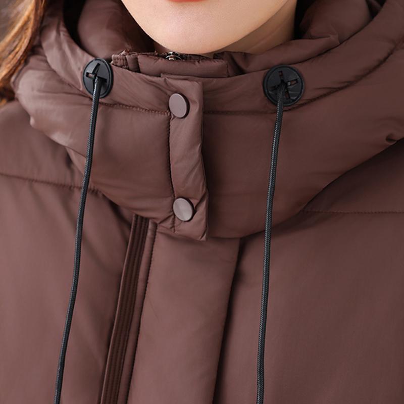 Fashion Woman Parkas Winter Short Coat Hooded Thick Warm Elegant Women's Jackets