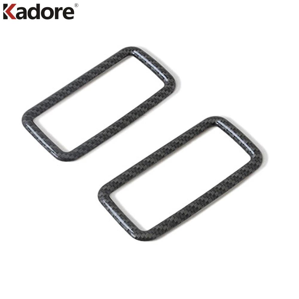 Car Rear Reading Light Lamp Cover Trim For Volkswagen VW T-Roc T Roc 2017- 2024 Carbon Fiber Interior Accessories