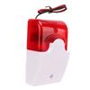 Sound Light Alarm Flash High Decibel Adjustable Impact Resistant Security Warning Device12V