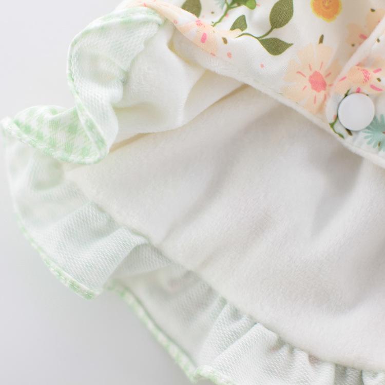 Платье для собак в клетку с цветочным принтом для кошек, милые платья в мальтийском стиле с цветочным принтом, одежда для собак маленьких собак, одежда для щенков