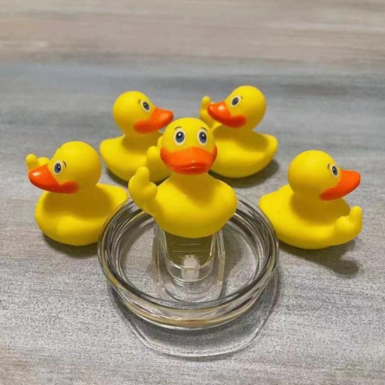 Средний палец, желтая утка, украшение, милая забавная пластиковая утка, фигурка животного, статуя, скульптура, украшение для настольной приборной панели, подарок на день рождения для детей и взрослых