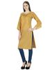 Women Casual Kurta Indian Ethnic Cotton Kurti Designer Tunic Solid Top Dress