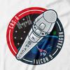Футболка с эмблемой SpaceX Международной космической станции | Унисекс футболка миссии NASA CRS-6