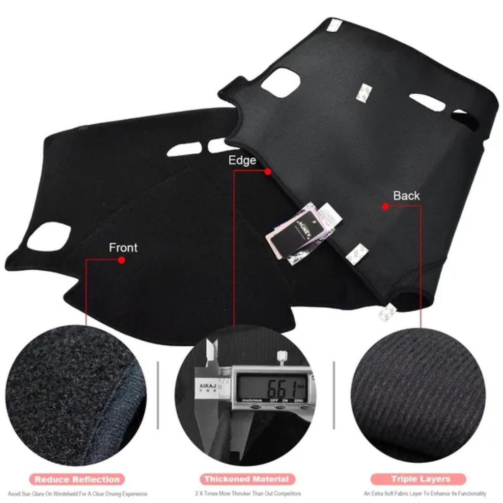 Autoxbert подходит для 2015 2016 2017 2018 Suz/uki Vit/ara 4-й коврик для приборной панели, козырек от солнца