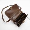 2025 New Women's PU Leather Shoulder Bag Small Square Box Bag Crossbody Tofu Purse Minimalist Luxury Bag for Women