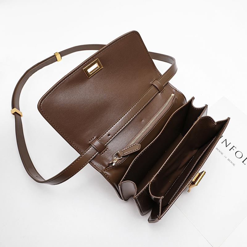 2025 New Women's PU Leather Shoulder Bag Small Square Box Bag Crossbody Tofu Purse Minimalist Luxury Bag for Women
