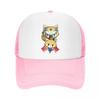 Custom Heavy Metal Aggretsuko Baseball Cap Sun Protection Unisexga Aggressive Retsuko Trucker Hat Autumn Personalized Dad Hat