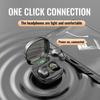 Bluetooth-гарнитура SK19: Полностью беспроводные внутриканальные наушники с шумоподавлением, ультракомпактные для сна.