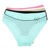 Cotton Mid-Rise Panties Plus Size Underwear for Women Cute Bow Dots Lady Briefs Lingerie 6 Pcs/set