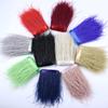 13-18cm Natural Peacock Feathers Fringe Trim Dyeing Peacock Plumes Wedding Dress Decorative Feather For DIY Crafts Custom