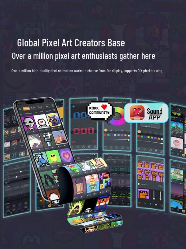 Dianyin Times Gate Smart Desktop Display with DIY Screen & Ambient Light CN plug (adapter included)