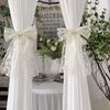2Pcs/set Lace Bow-knot Curtain Strap simple Curtain Holders  Living Room Home Decor