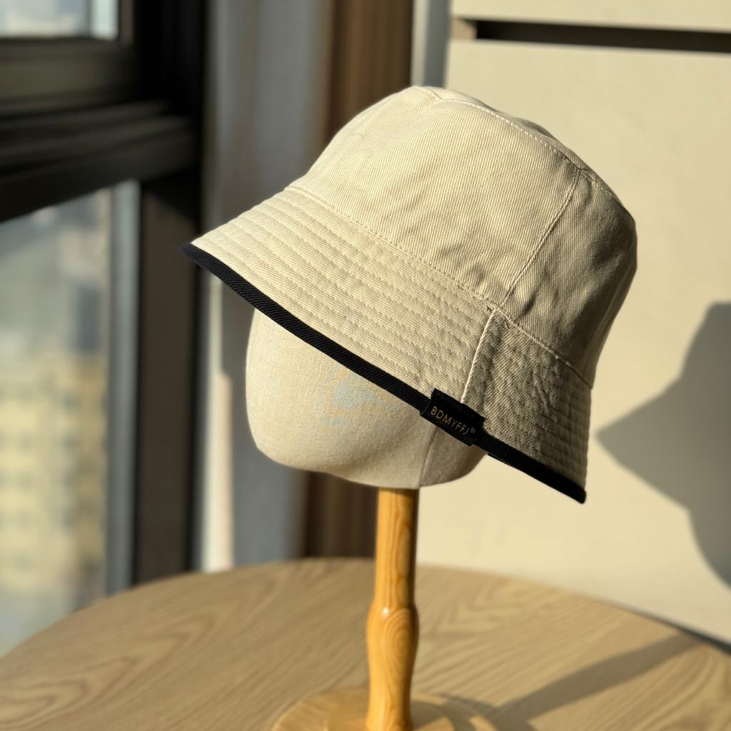 New style fisherman hat for women, casual and versatile for travel, makes the face look smaller, with a deep soft top, large head circumference
