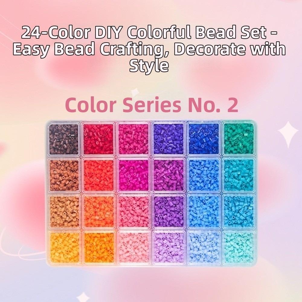 2.6mm Perler Hama Beads Kit DIY Make Puzzle 3D Puzzle Beads Hama Beads Box Children Toy