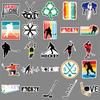 50 Ice Hockey Graffiti Decorative Mobile Phone Water Cup Suitcase Stickers