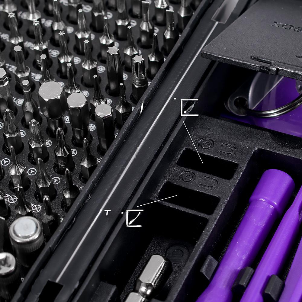 WEEKS Mobile Telecom Repair Набор отверток 170-в-1 из CRV стали (Доступное издание)