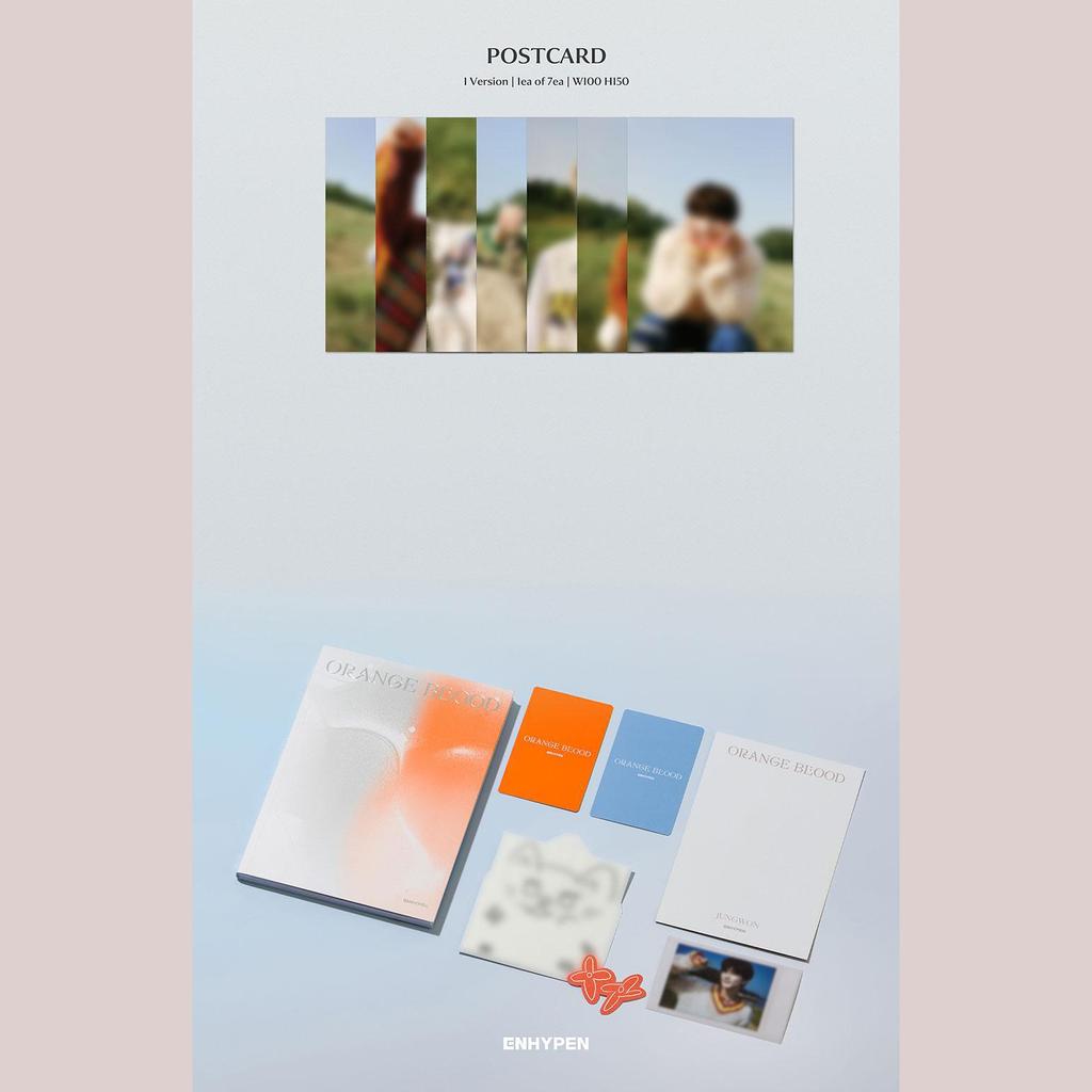 ENHYPEN ОРАНЖЕВАЯ КРОВЬ (Энжене вер.)
