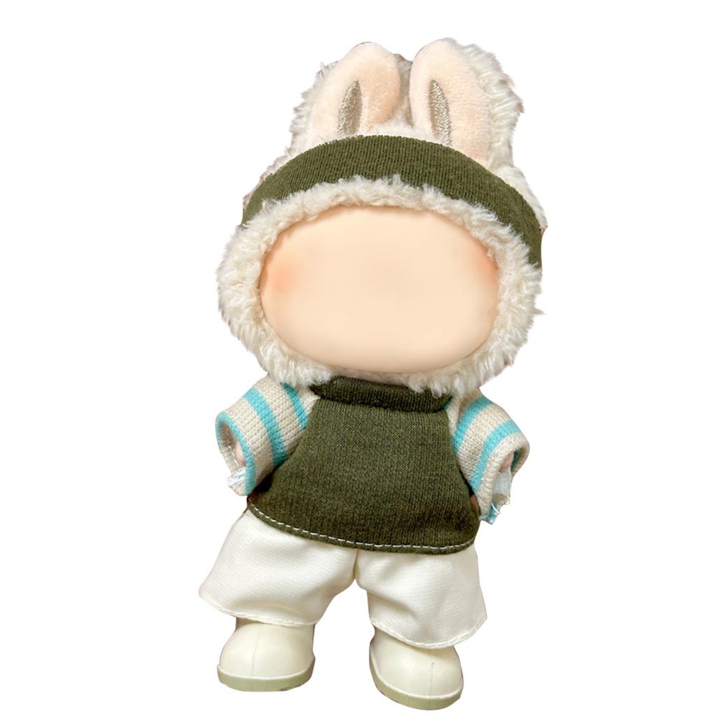 Costume 6.69 Inch Plush Toy Costume High Quality 17cm Doll Replacement Costume Fashion Doll Costume Doll Not Included