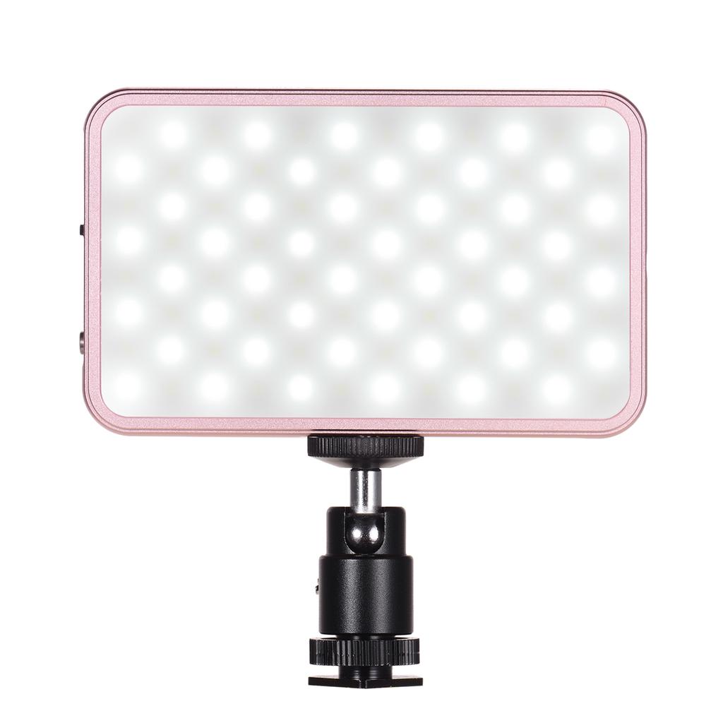 FL-08 Mini LED Video Light Panel Photography Fill-in Light 3000K-5500K Dimmable Built-in