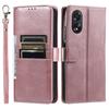 Чехол-книжка для OPPO A58 4G, A38, A18, ретро, из ПУ-кожи, кошелек, с отделениями для карт