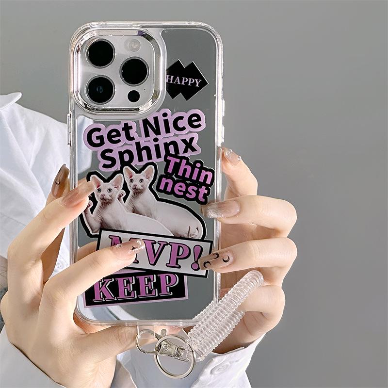 Zhitai Apple 15 iPhone 14 Чехол и набор для гальванизации AirPods с креплением на шнурке