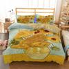 Plant Scenery Series Pattern Bedding Set 3d Sunflower Duvet Cover Set with Pillowcases Europe/Australia/USA Twin Queen King Size