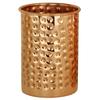 Copper Hammer Glass Cup/Tumbler, 250 Ml, Brown
