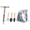 Soil Sample Probe Stainless Steel T Handle Soil Test Kits with 4 Reusable Sample Bags 3 Garden