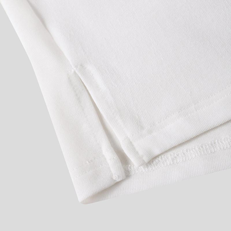 Летняя мужская приталенная футболка, модные однотонные дышащие топы, водолазка с короткими рукавами, пуловер, нижняя рубашка