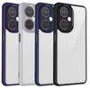 Чехол для Oneplus Nord N30 Чехол для телефона 1+Nord N30 CPH2515 Чехол-подушка Ударопрочный Силиконовый бампер Прозрачная матовая задняя крышка Жесткий
