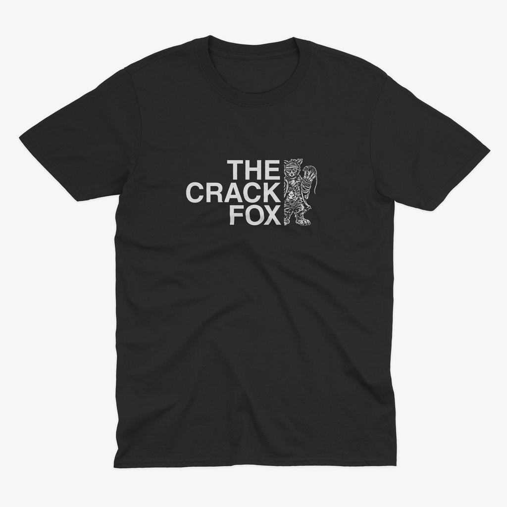 The Mighty Boosh Crack Fox T-Shirt, Retro Comedy Art Tee, Howard Moon, Vince Noir, Old Gregg