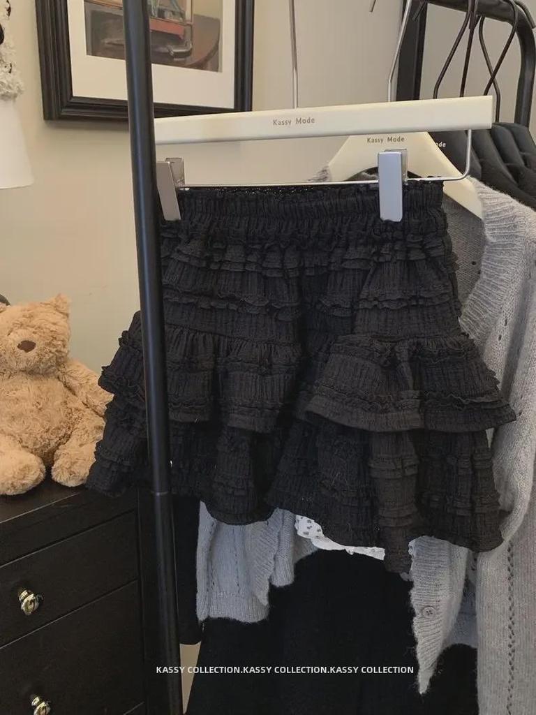 Весенняя милая балетная кружевная пышная юбка - Soft Girl Design