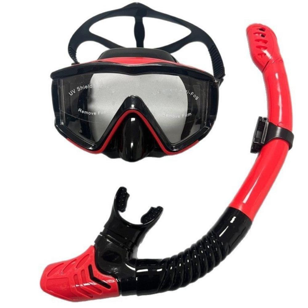 Полимерный набор маска для дайвинга с защитой от запотевания и трубка