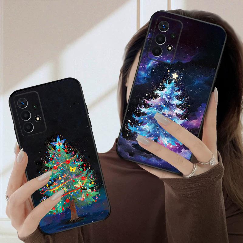 Лучший для Рождественской звезды Для Samsung A03 Core A04 06 12 14 15 16 22 23 Galaxy 25 26 4G 34 35 52 53 56 71 73 90 5G мягкий чехол для телефона