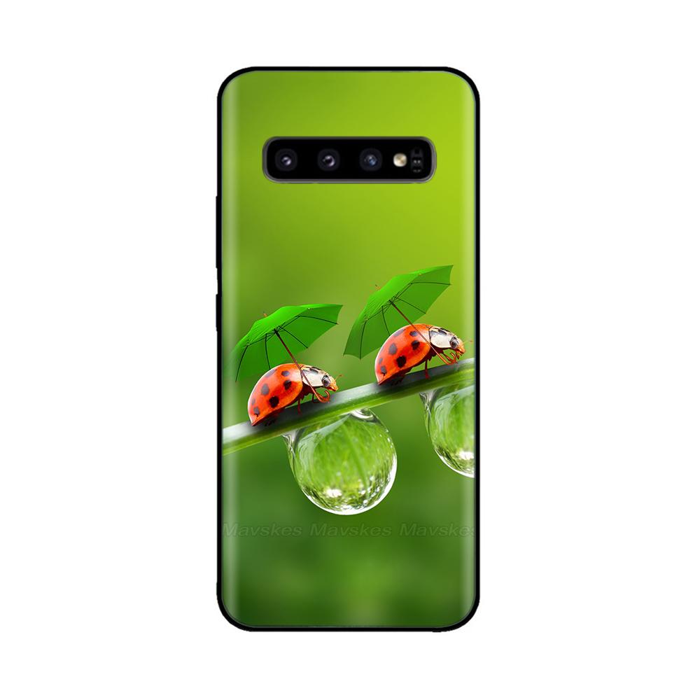 Чехол для Samsung S10 Plus S10 Силиконовый Модный Задний Чехол Чехлы Для Samsung Galaxy S10 S10E S 10 S10plus Защитный Задний Чехол