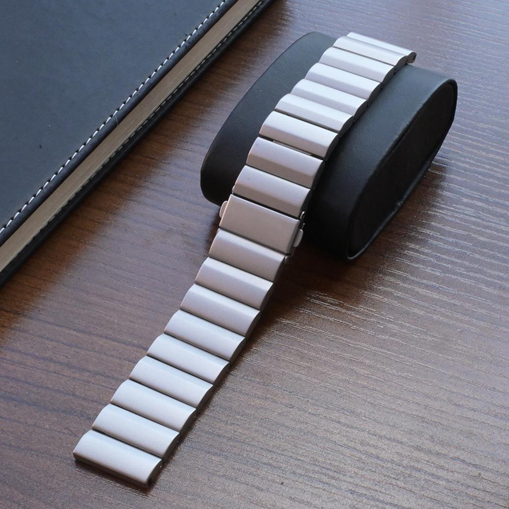 Luxury 22mm Titanium Strap for Oneplus Watch 3 2 2R Men Titanium Band for Huawei Watch 4 4 Pro GT3 GT4 GT5 Pro Ultimate Bracelet
