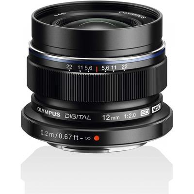 Объектив OM System M.zuiko Digital Ed 12mm F2.0 Черный